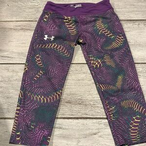 Under Armour Youth Active Capri Pants Youth Medium